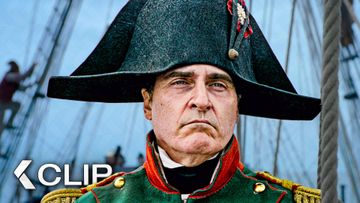 Image of Napoleon's Exile in St. Helena - NAPOLEON Clip (2023) Joaquin Phoenix