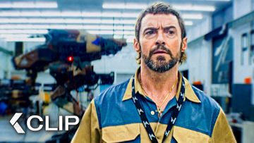 Image of "Ahora la Ciudad es Mía" Hugh Jackman apaga todos los Robots - CHAPPIE Clip