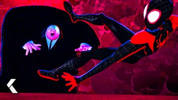 Image of Miles Morales vs. Kingpin Scene - Spider-Man: Into The Spider-Verse (2018)