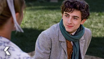 Image of Laurie's Confession to Amy Scene - Little Women | Timothée Chalamet, Florence Pugh