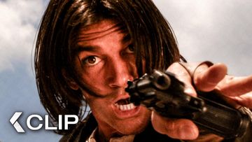 Image of Danny Trejo’s Gang Chases Antonio Banderas in a Favela - ONCE UPON A TIME IN MEXICO Clip