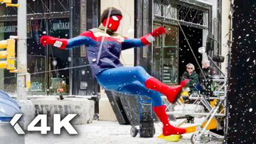 Image of SPIDER-MAN 4: Brand New Day Official "Snow Fight" First Look Clip