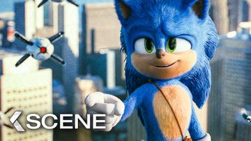 Image of Sonic Tricks Doctor Eggman Scene - SONIC: The Hedgehog (2020)