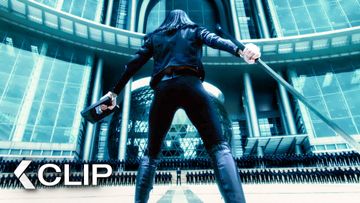 Image of One Woman Against An Entire Force - ULTRAVIOLET Clip | Milla Jovovich
