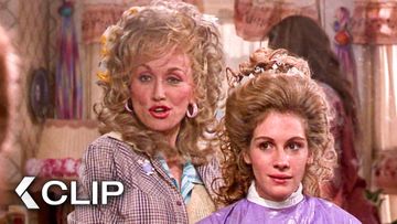 Image of Julia Roberts Has a Diabetic Attack in Dolly Parton's Salon - STEEL MAGNOLIAS Clip