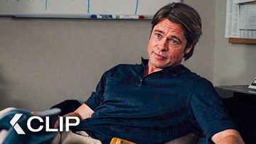 Image of Billy's Empowering Call for Peter to Believe in Himself - Moneyball | Brad Pitt, Jonah Hill
