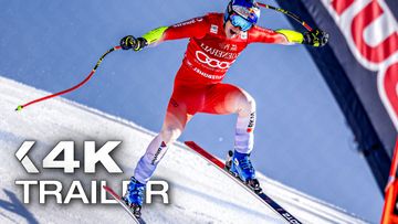 Bild zu DOWNHILL SKIERS: Ain't no mountain steep enough Trailer German Deutsch (2025)
