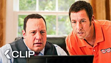 Image of Meeting President Kevin James - Pixels | Adam Sandler