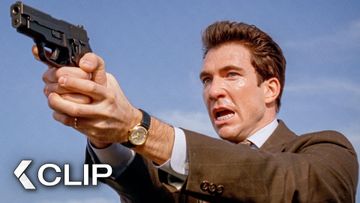 Image of Ex-CIA Assassin Shoots Clint Eastwood’s Partner on the Rooftop - IN THE LINE OF FIRE Clip
