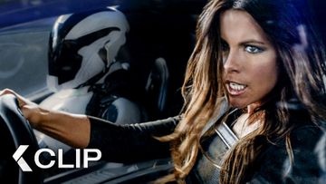 Image of The Most Insane Futuristic Car Chase - TOTAL RECALL Clip (2012) Colin Farrell, Kate Beckinsale