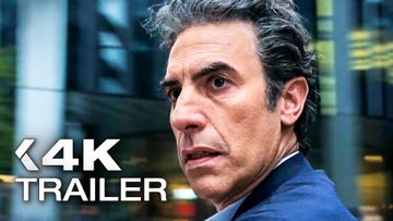 Bild zu LADIES FIRST Trailer German Deutsch (2026) Sacha Baron Cohen, Rosamund Pike, Netflix
