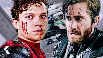 Bild zu Spider-Man vs. Mysterio - Spider-Man: Lejos de casa | Tom Holland, Jake Gyllenhaal