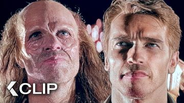 Image of Rooftop Axe Fight Turns Into CHAOS - LAST ACTION HERO Clip | Arnold Schwarzenegger