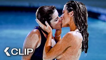 Image of Kelly and Suzie’s HOT Pool Kiss Scene - WILD THINGS Clip | Denise Richards