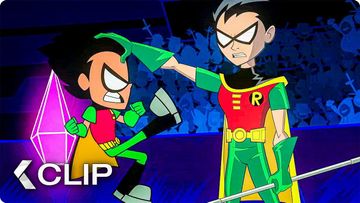 Image of New vs Old Teen Titans Fight Movie Clip - Teen Titans Go! vs Teen Titans (2019)