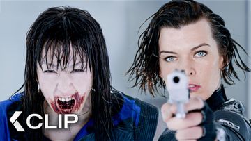 Image of Massive Outbreak Hits Tokyo Simulation Room - RESIDENT EVIL: Retribution Clip (2012) Milla Jovovich