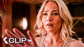 Image of Aurora Realizes He Woke Her Up - PASSENGERS Clip | Jennifer Lawrence, Chris Pratt