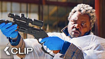 Bild zu These Two Won't Shut Up About Who's Killed More People - BULLET TRAIN Clip | Brian Tyree Henry