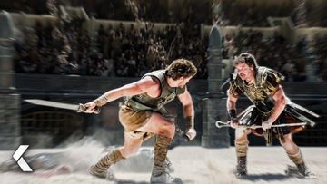 Image of The Fate Of Life And Death In New GLADIATOR 2 Featurette with Paul Mescal & Pedro Pascal