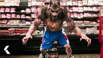 Image of Werewolf In The Frozen Aisle Scene - Goosebumps | Jack Black