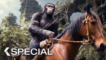 Image of KINGDOM OF THE PLANET OF THE APES “A New Powerful Threat” Featurette (2024)