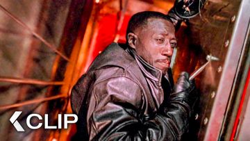 Image of Forty Ton Somersault: Brothers Jump From Out of Control Train - MONEY TRAIN Clip | Wesley Snipes