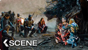 Bild zu The Avengers Honor Iron Man's Death - AVENGERS 4: Endgame Deleted Scene (2019)