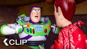 Image of Woody and Buzz Argue Who's The Boss - TOY STORY 5 Clip