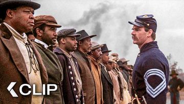 Image of They Didn’t Know What They Signed Up For - GLORY Clip | Denzel Washington, Morgan Freeman