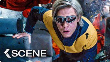 Image of Quicksilver Saves Shuttle Crew Scene - X-MEN: Dark Phoenix (2019)