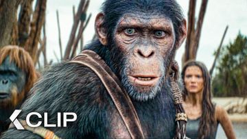 Image of Bridge Ambush! - KINGDOM OF THE PLANET OF THE APES Clip (2024)