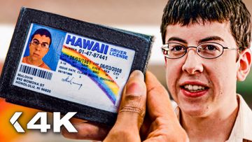 Bild zu One Fake ID. WAY Too Many Bad Decisions. - SUPERBAD Funniest Scenes | Jonah Hill, Michael Cera
