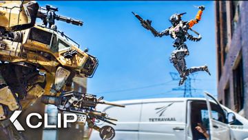 Image of Chappie contra MOOSE: el Duelo Robótico más ÉPICO - CHAPPIE Clip