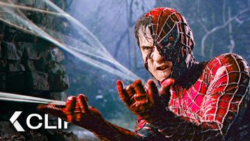 Image of Spider-Man vs. Green Goblin Final Fight Scene - SPIDER-MAN Clip | Tobey Maguire