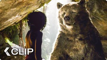Image of Mowgli Meets Baloo Movie Clip - The Jungle Book (2016)