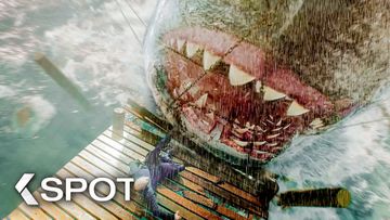 Image of Meg 2: The Trench “Megalodon Attacks Jonas” New TV Spots (2023)