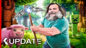 Image of A MINECRAFT MOVIE Preview (2025) Can Jack Black Survive The Brickworld?