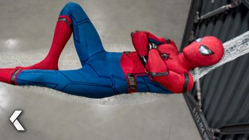 Image of Spider-Man Trapped in Damage Control Warehouse - Spider-Man: Homecoming | Tom Holland