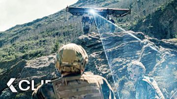 Image of Alien Mech Scans It's Prey Scene - WAR MACHINE