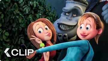 Image of Picture With Frankenstein Movie Clip - Hotel Transylvania 2 (2015)