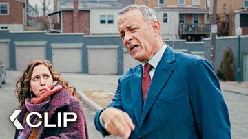 Image of Grumpy Tom Hanks Meets His New Neighbors - A MAN CALLED OTTO Clip