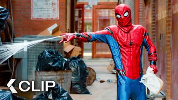 Image of "Your Friendly Neighborhood Spider-Man" First Suit Up - SPIDER-MAN: HOMECOMING Clip | Tom Holland