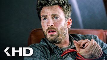 Image of Plane Fight Scene - Ghosted (2023) AppleTV+