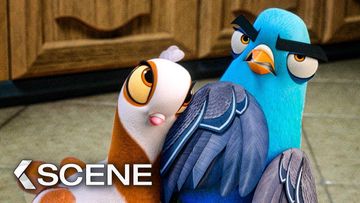 Bild zu Will Smith Becomes A Pigeon Scene - SPIES IN DISGUISE (2019)