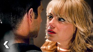 Bild zu Beso Secreto de Gwen y Peter en el armario - El sorprendente Hombre Araña 2 | Andrew Garfield