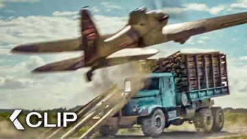 Image of Airplane Chases Truck! Scene - SISU 2: Road to Revenge