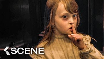 Image of Scary Girl in the Elevator Scene - ANTEBELLUM (2020)