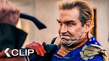 Image of Homelander vs. Butcher & Ryan Oval Office Fight Scene - THE BOYS Clip