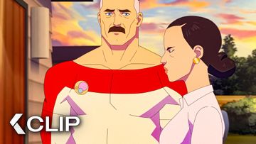 Image of Omni-Man Apologizes to Debbie - INVINCIBLE Season 4 Clip