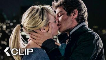 Image of Peter and Gwen's First Kiss Scene - The Amazing Spider-Man (2012)
